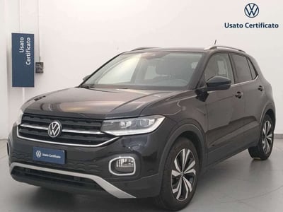 Volkswagen T-Cross 1.0 TSI 110 CV DSG Advanced del 2021 usata a Busto Arsizio