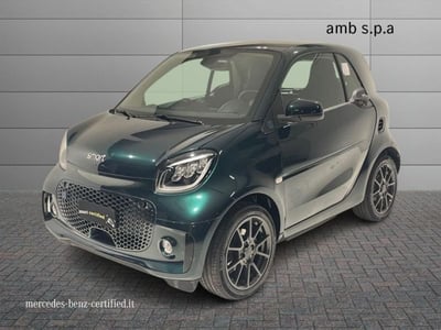 smart Fortwo eq racingreen 22kW del 2021 usata a Cardito