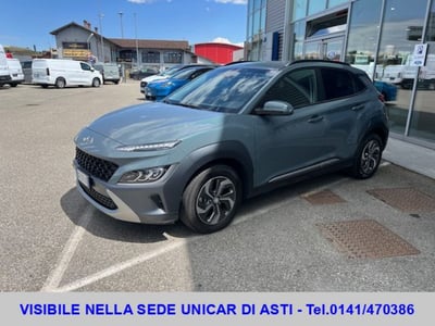 Hyundai Kona HEV 1.6 DCT XLine del 2021 usata a Alba