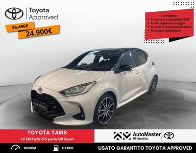 Toyota Yaris GR Sport 1.5 Hybrid 5 porte GR Sport del 2024 usata a Ferrara