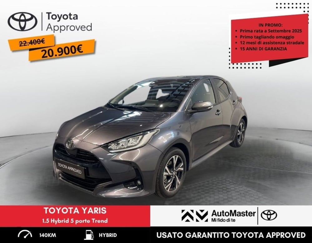 Toyota Yaris nuova a Ferrara