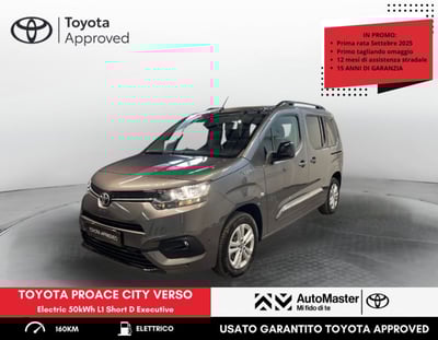 Toyota Proace City Verso Electric City Verso Electric 50kWh L1 Short D Executive nuova a Ferrara
