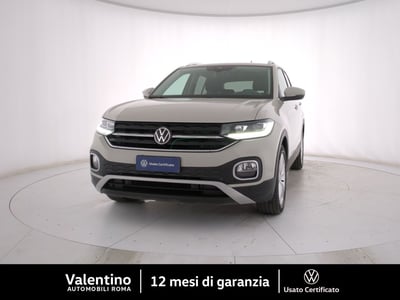 Volkswagen T-Cross 1.0 TSI 110 CV DSG Advanced del 2022 usata a Roma
