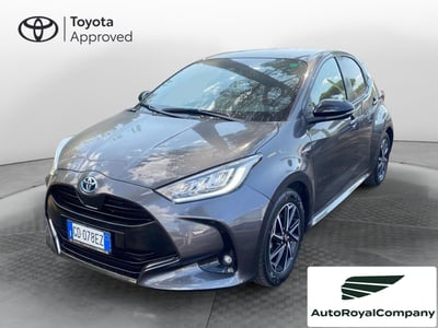Toyota Yaris 1.5 Hybrid 5 porte Trend del 2021 usata a Roma