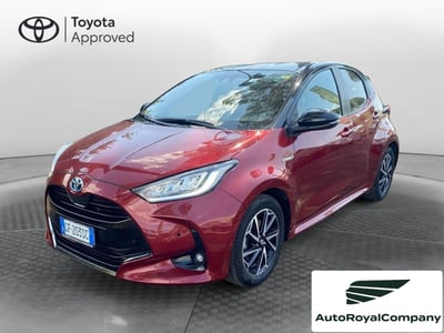 Toyota Yaris 1.5 Hybrid 5 porte Style del 2021 usata a Roma