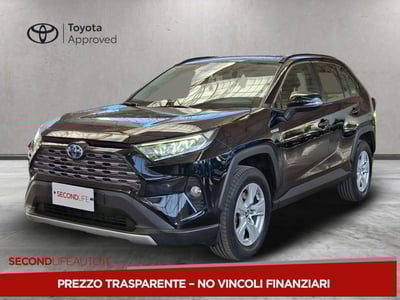 Toyota Rav4 vvt-ie h Active awd-i 222cv e-cvt del 2021 usata a Roma