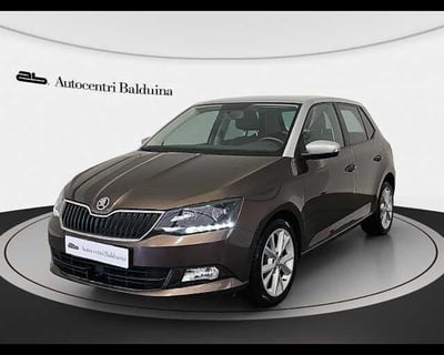 Skoda Fabia 1.4 TDI 75 CV Twin Color Design Edition Nero del 2016 usata a Roma