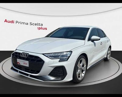Audi A3 Sportback 2.0 tdi S line edition 150cv s-tronic del 2024 usata a Roma