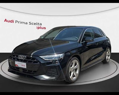 Audi A3 Sportback 2.0 tdi S line edition 150cv s-tronic del 2024 usata a Roma