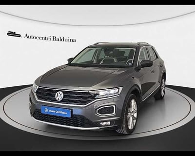 Volkswagen T-Roc 2.0 TDI SCR 150 CV Advanced BlueMotion Technology del 2019 usata a Roma