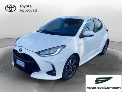 Toyota Yaris 1.5 Hybrid 5 porte Trend del 2021 usata a Roma