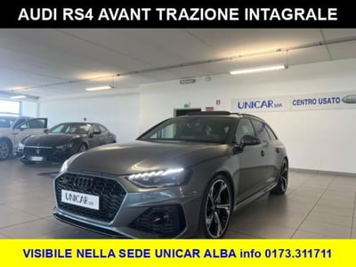 Audi RS 4 Avant 4 del 2020 usata a Alba