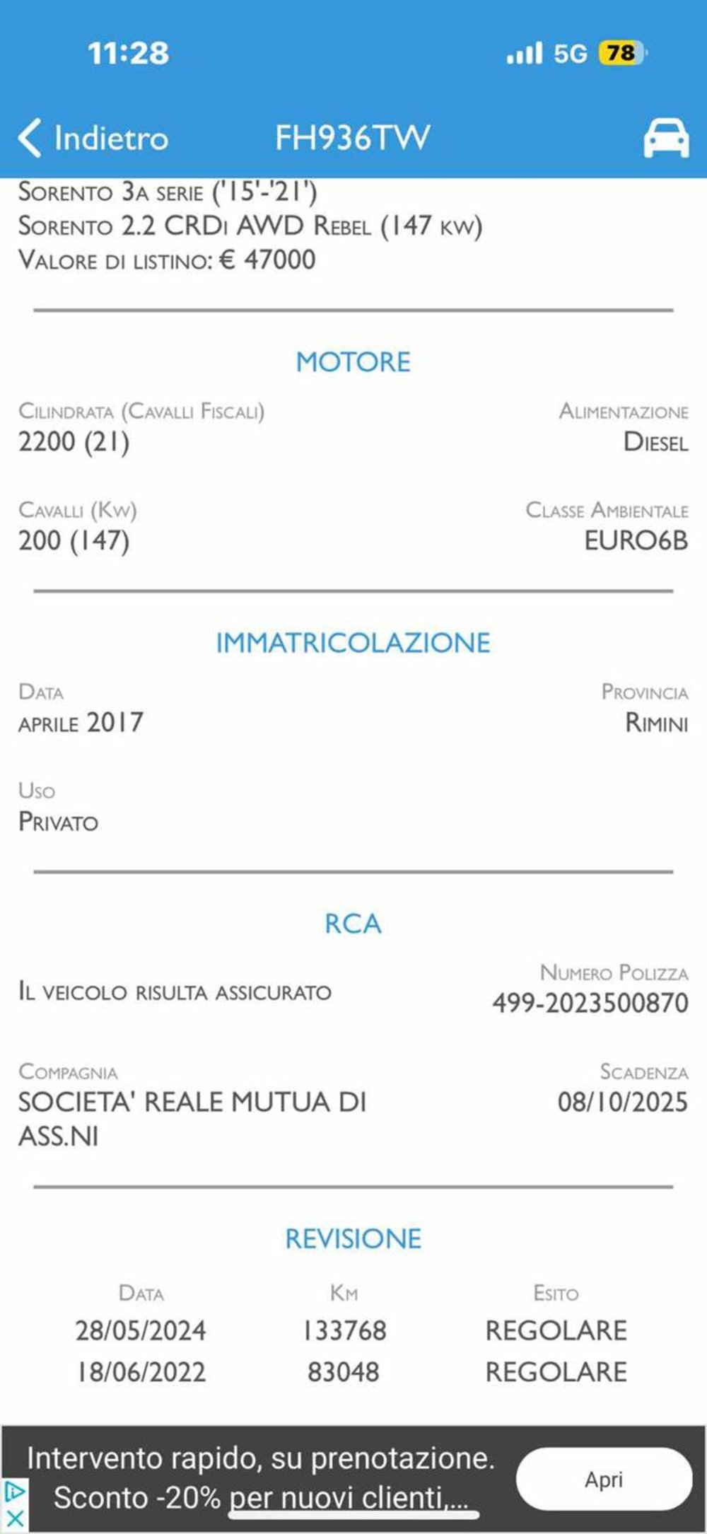 Kia Sorento usata a Pesaro-Urbino (10)