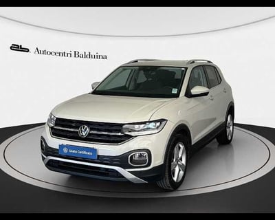 Volkswagen T-Cross 1.0 TSI 110 CV DSG Advanced del 2022 usata a Roma