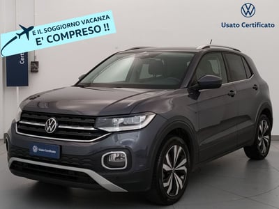 Volkswagen T-Cross 1.0 TSI 110 CV DSG Advanced del 2022 usata a Busto Arsizio