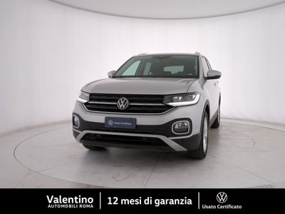 Volkswagen T-Cross 1.0 TSI 110 CV DSG Advanced del 2022 usata a Roma