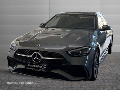 Mercedes-Benz Classe C Station Wagon 220 d mhev AMG Line Premium Plus 4matic 200cv auto del 2023 usata a Montecosaro
