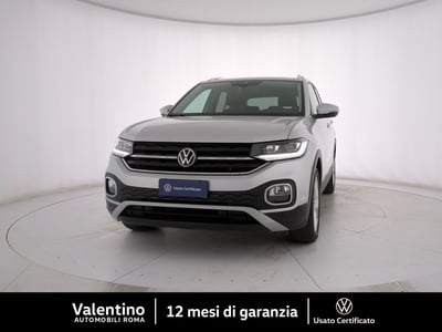 Volkswagen T-Cross 1.0 TSI 110 CV DSG Advanced del 2022 usata a Roma