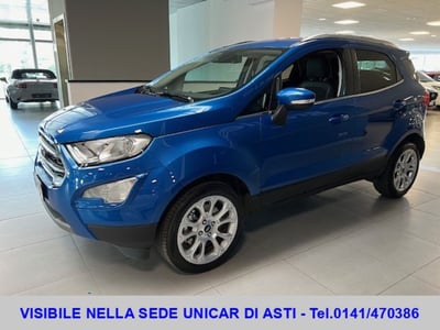 Ford EcoSport 1.0 EcoBoost 125 CV Titanium del 2020 usata a Alba