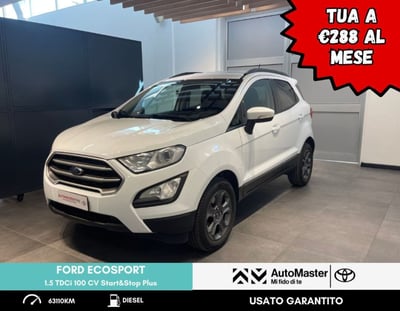 Ford EcoSport 1.5 TDCi 100 CV Start&amp;Stop Plus del 2018 usata a Ferrara
