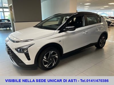 Hyundai Bayon 1.0 t-gdi 48V Xclass imt del 2022 usata a Alba