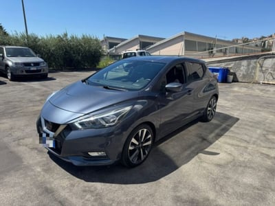 Nissan Micra 1.5 dCi 8V 5 porte Tekna del 2017 usata a Recanati