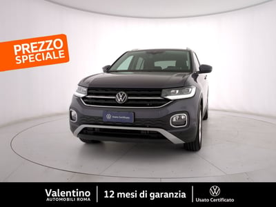 Volkswagen T-Cross 1.0 TSI 110 CV DSG Advanced del 2022 usata a Roma