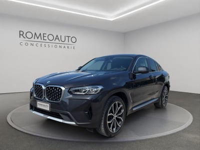 BMW X4 xdrive20d mhev 48V Msport auto del 2022 usata a Gubbio