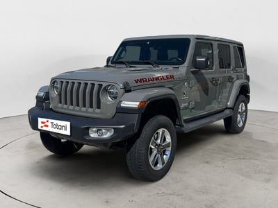 Jeep Wrangler Unlimited 2.2 Mjt II Recon del 2019 usata a L&#039;Aquila