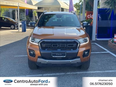 Ford Ranger Pick-up Ranger 2.0 TDCi 213CV DC Wildtrak 5 posti del 2020 usata a Albano Laziale