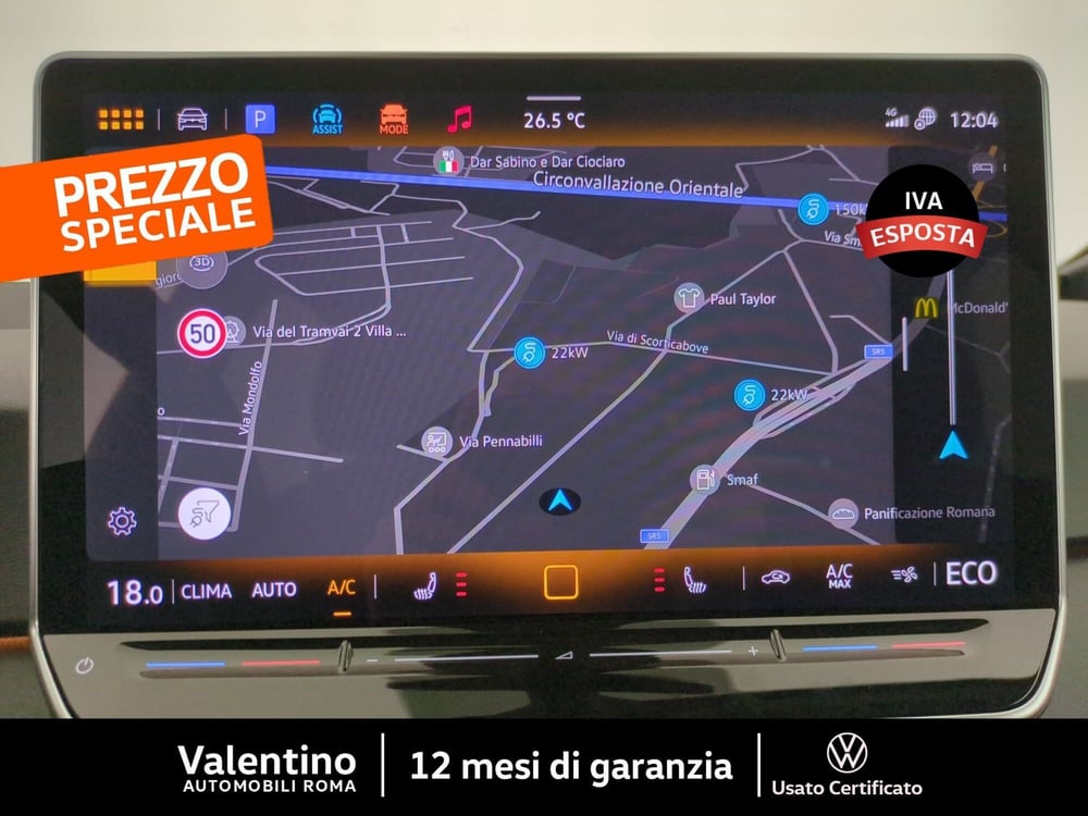 Volkswagen ID.3 usata a Roma (17)