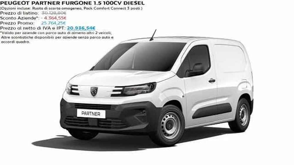 Peugeot Partner Furgone nuova a Viterbo