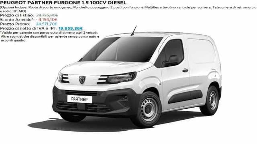 Peugeot Partner Furgone nuova a Viterbo