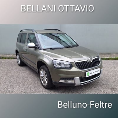 Skoda Yeti 1.6 TDI CR 105CV Ambition GreenLine del 2014 usata a Feltre