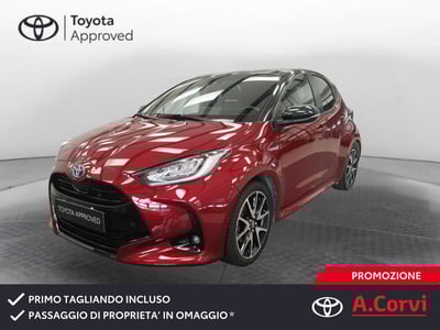 Toyota Yaris 1.5 Hybrid 5 porte Style del 2021 usata a Frascati