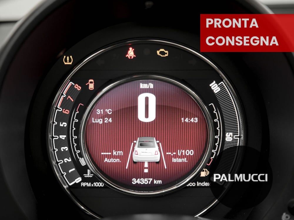 Fiat 500C Cabrio usata a Prato (14)