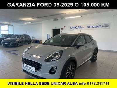 Ford Puma 1.0 EcoBoost Hybrid 125 CV S&amp;S aut. Titanium Design del 2022 usata a Alba