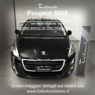 Peugeot 5008 1.6 HDi 115CV Allure del 2013 usata a Ghilarza