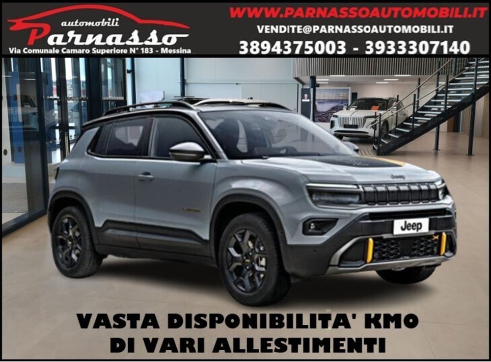 Jeep Avenger nuova a Messina