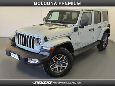 Jeep Wrangler Unlimited 2.0 PHEV ATX 4xe Sahara del 2024 usata a Casalecchio di Reno