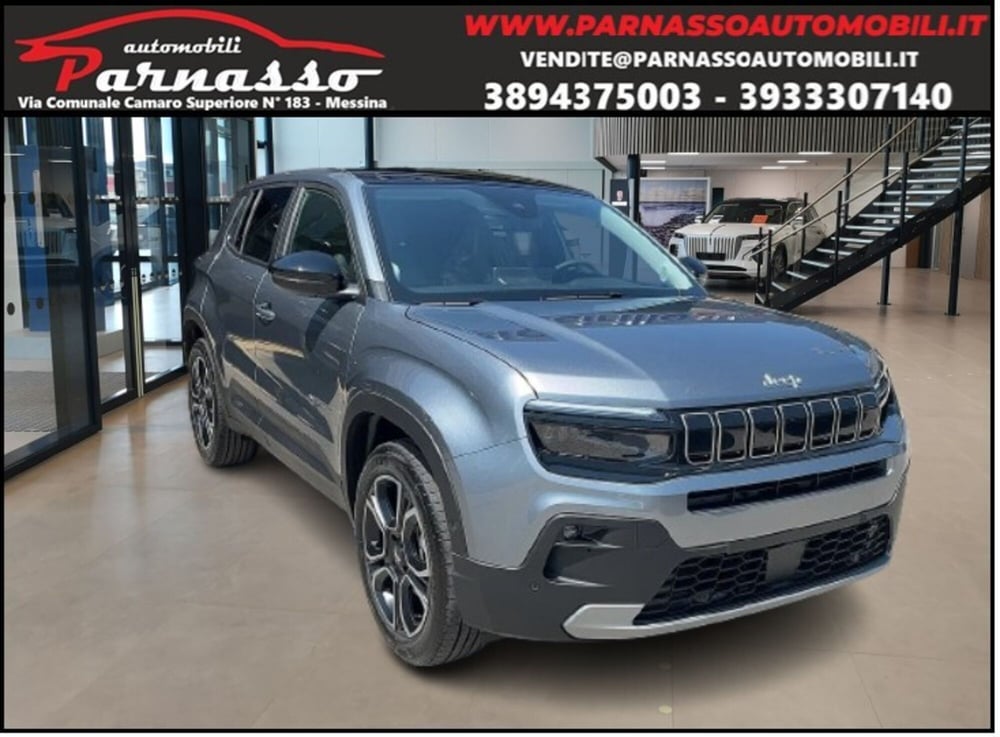 Jeep Avenger nuova a Messina