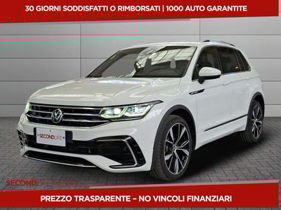 Volkswagen Tiguan 2.0 TDI 200 CV SCR DSG 4MOTION R-Line del 2021 usata a Roma