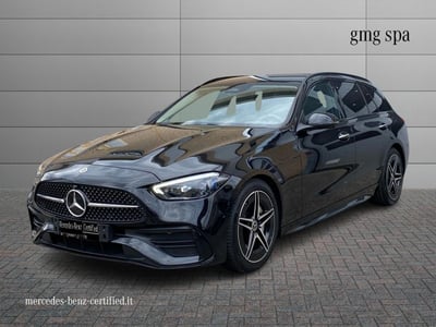 Mercedes-Benz Classe C Station Wagon 220 d mhev AMG Line Premium Plus 4matic 200cv auto del 2022 usata a Prato