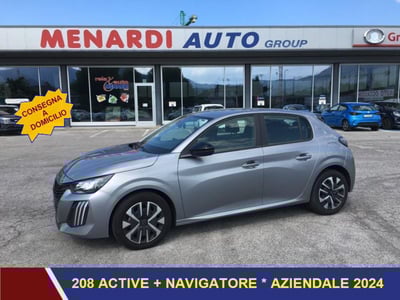 Peugeot 208 1.2 puretech Active s&amp;s 100cv del 2024 usata a Bernezzo