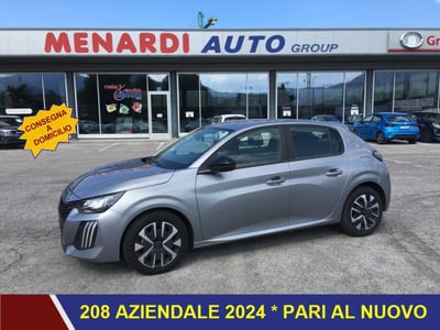 Peugeot 208 1.2 puretech Active s&amp;s 100cv del 2024 usata a Bernezzo