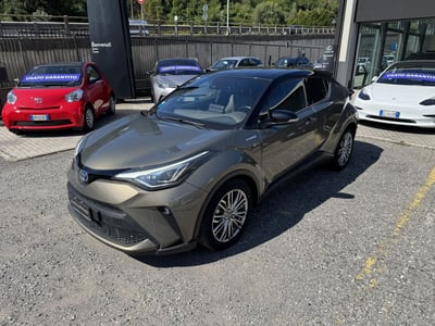 Toyota Toyota C-HR 2.0 Hybrid E-CVT Lounge del 2021 usata a Como