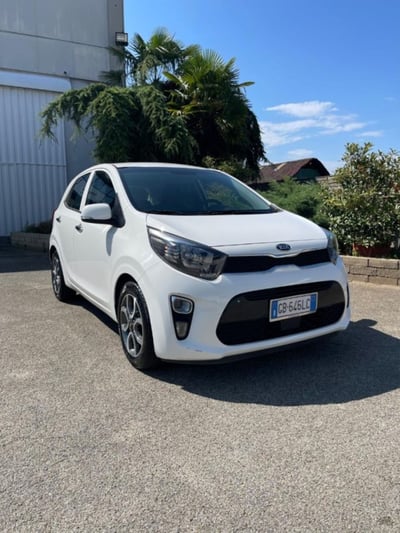 Kia Picanto 1.0 12V 5 porte AMT Style del 2020 usata a Novara