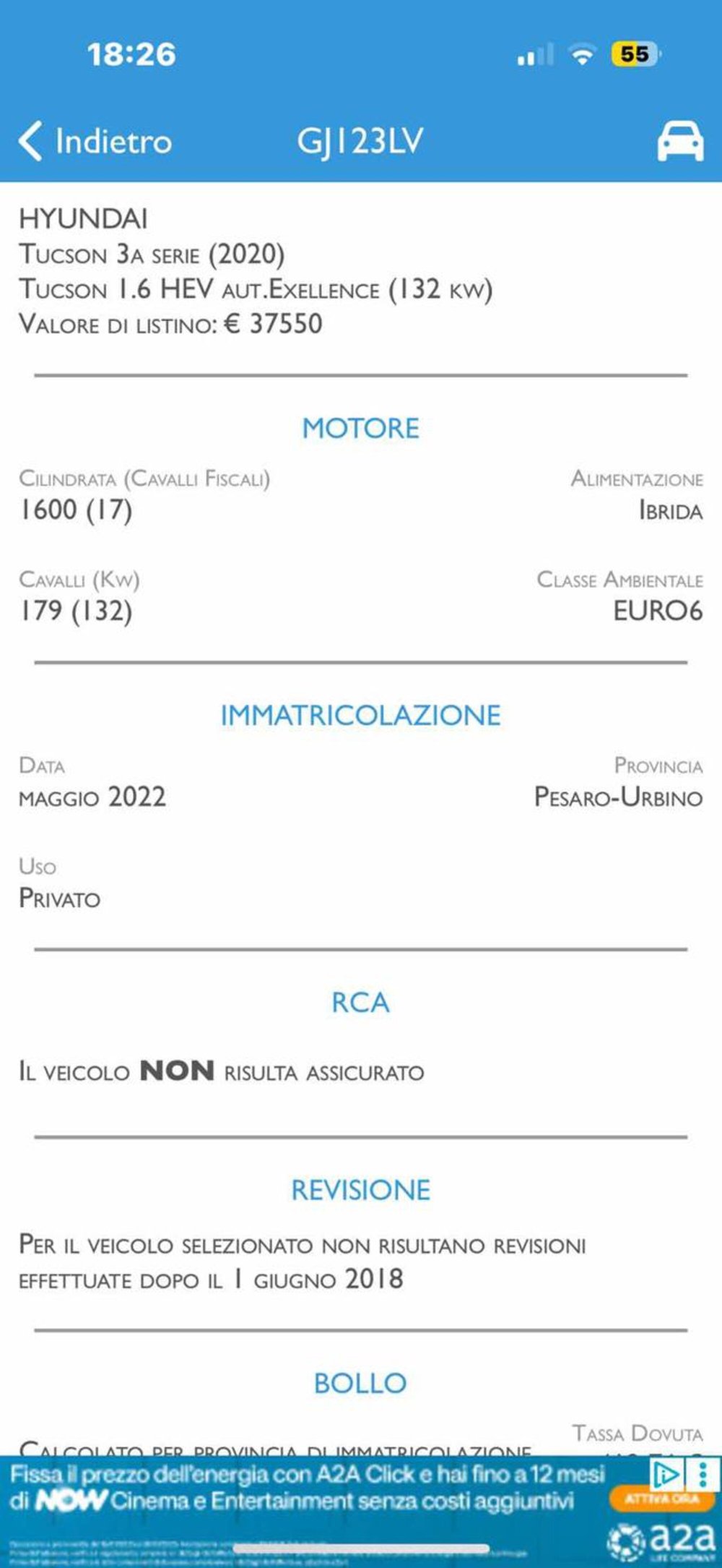 Hyundai Tucson usata a Pesaro-Urbino (15)