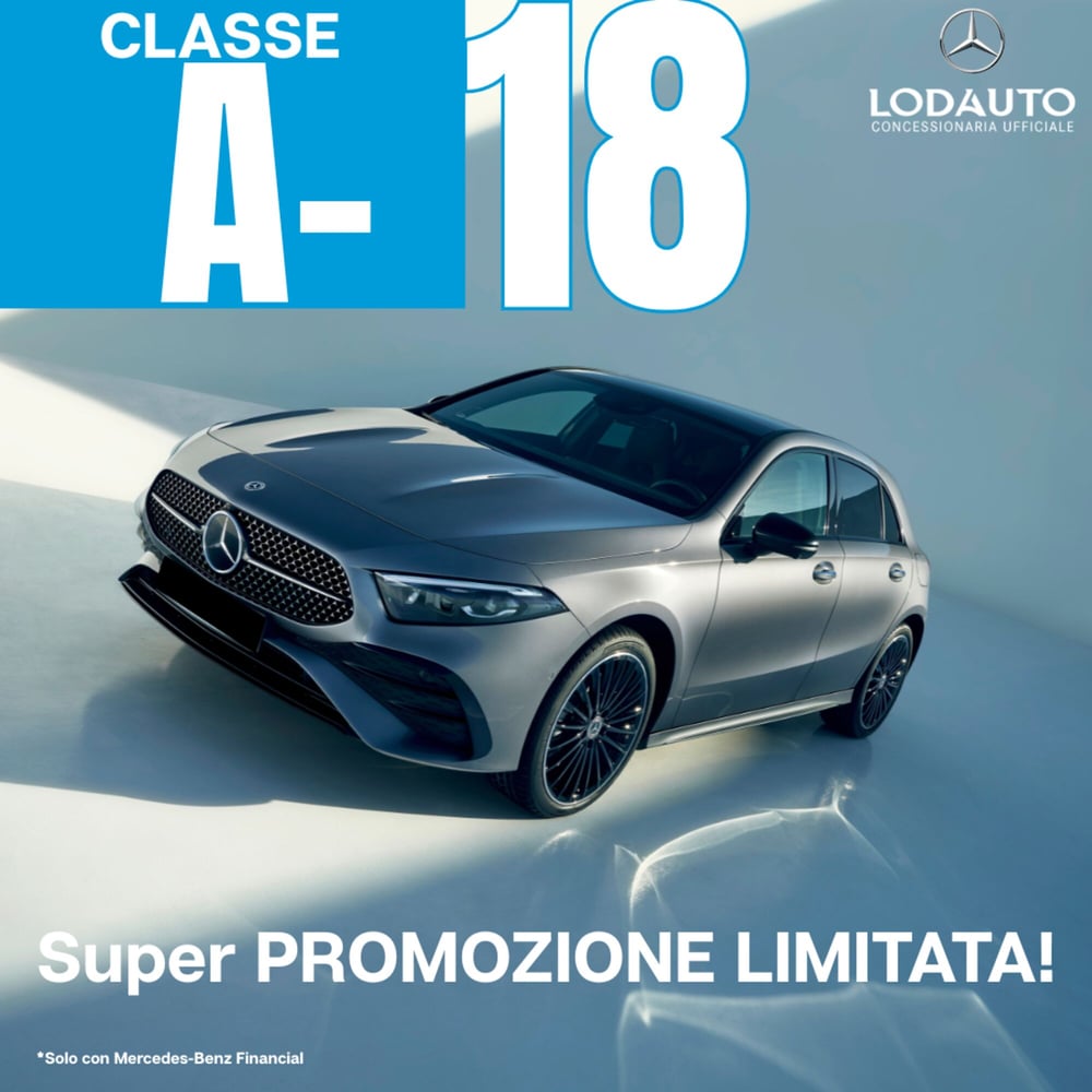 Mercedes-Benz Classe A nuova a Bergamo