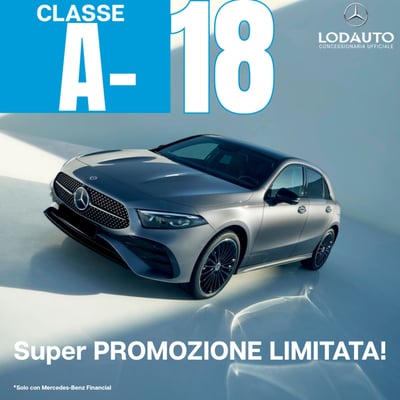 Mercedes-Benz Classe A 180 d AMG Line Advanced Plus auto nuova a Verdellino